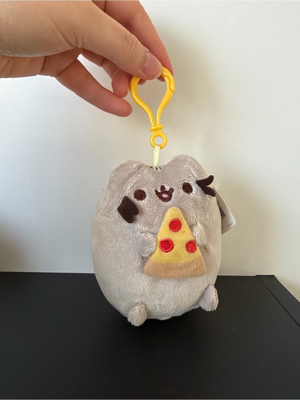 NWT Pusheen with Pizza Keychain Plush